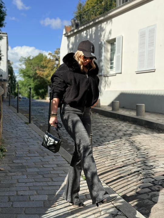 Bombers lainer col Noir 202349