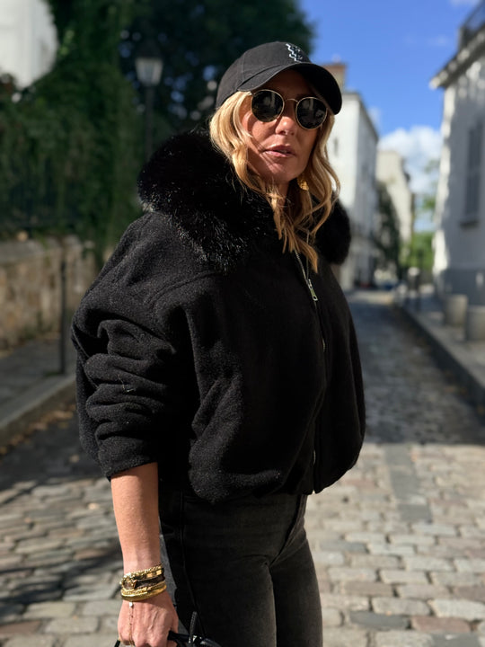 Bombers lainer col Noir 202349