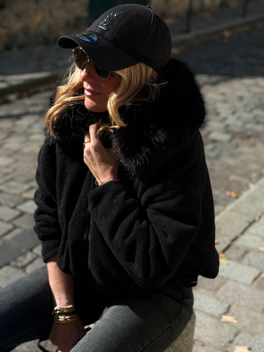 Bombers lainer col Noir 202349
