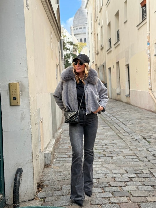 Bombers lainer col Gris 202349