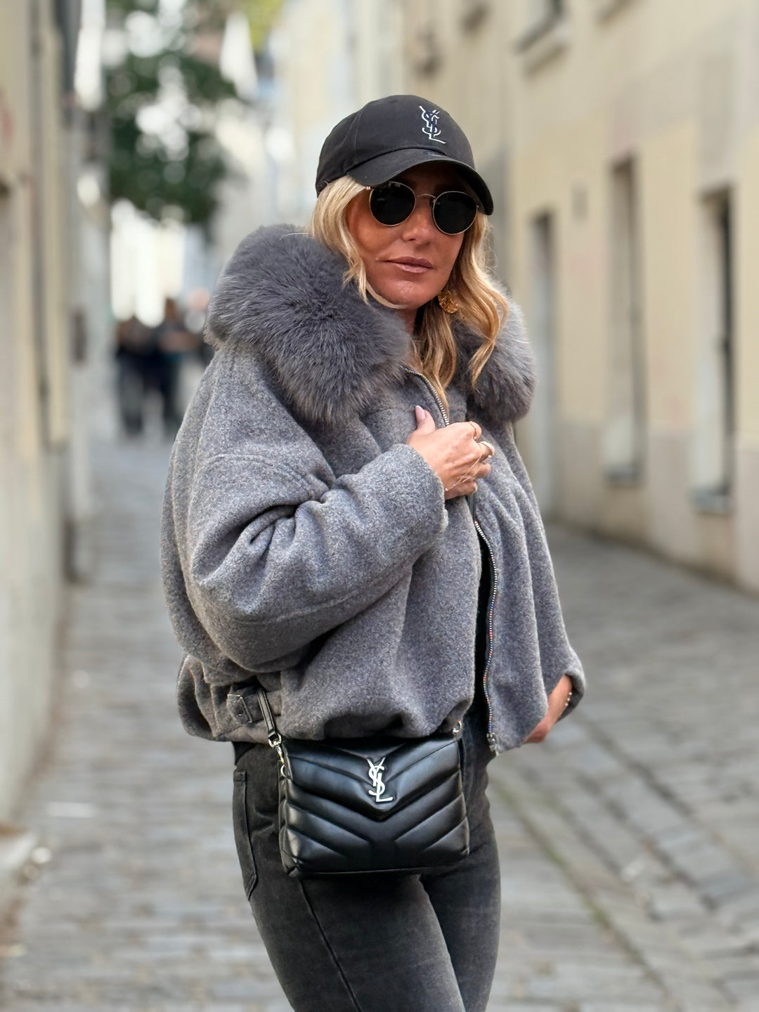 Bombers lainer col Gris 202349