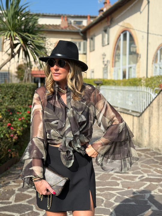 Blouse kaki militaire