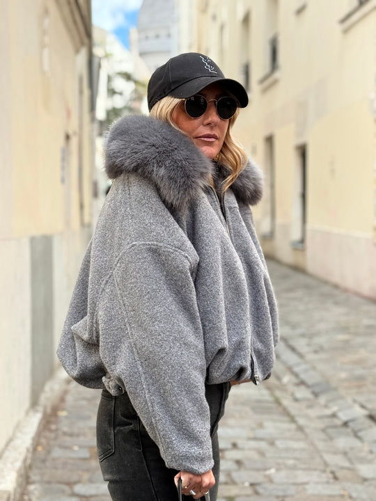 Bombers lainer col Gris 202349