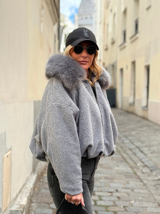 Bombers lainer col Gris 202349