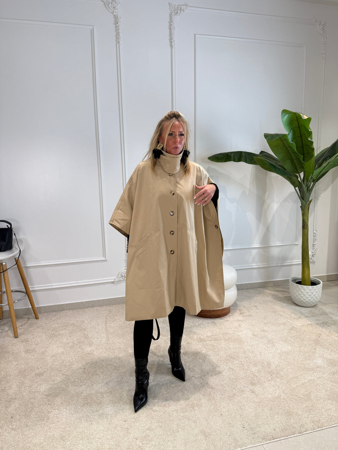 Cape maxi oversize version court 6702