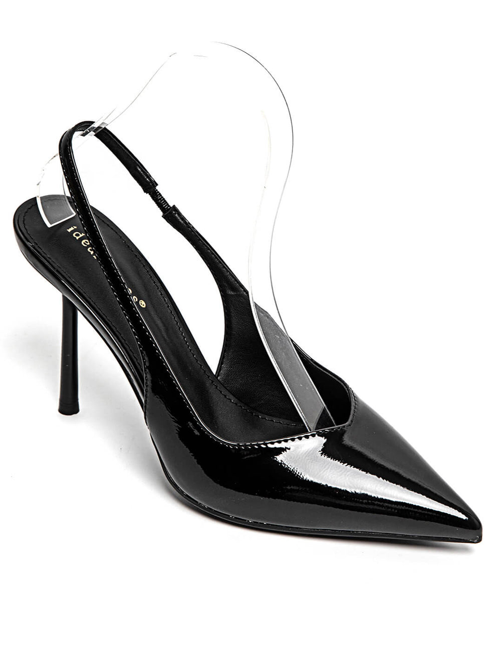 Talon verni uni Noir 5539