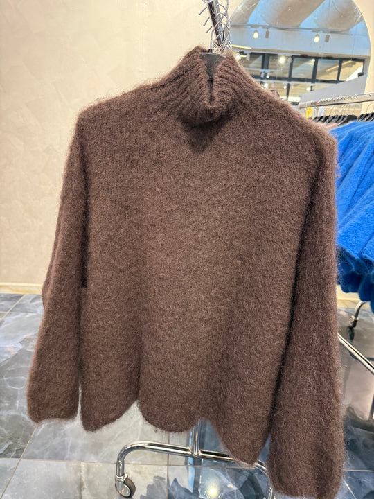 Pull mohair manches longues 11411