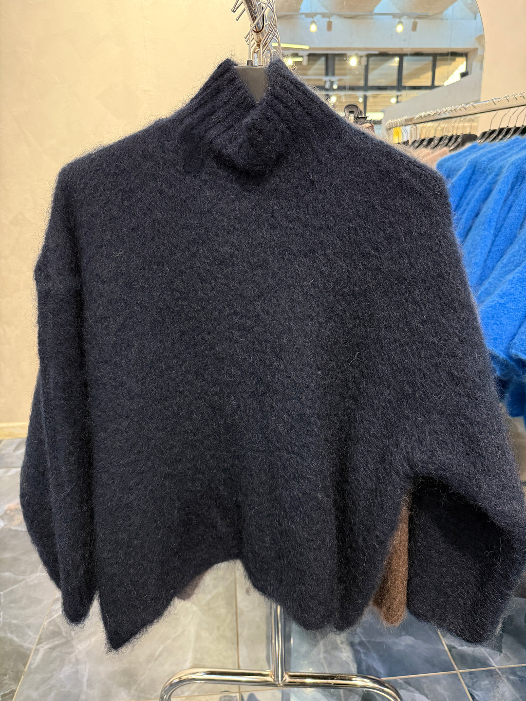 Pull mohair manches longues 11411