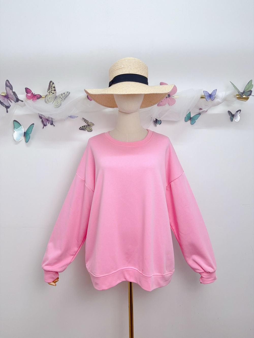 Sweat dos brodé Momy 9675