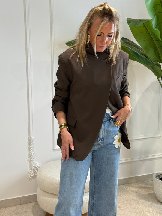 blazer col croisée Choco Inès 2520