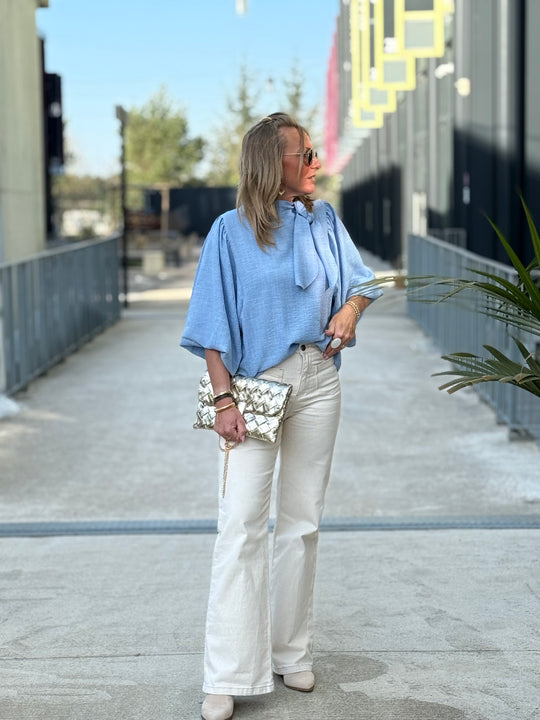 Blouse Amanda bleu