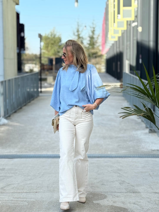 Blouse Amanda bleu