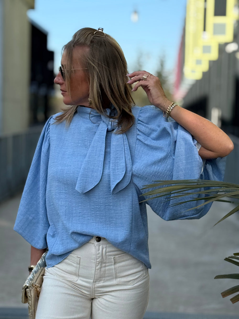 Blouse Amanda bleu