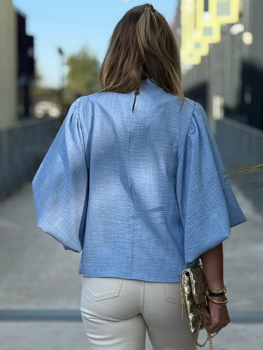 Blouse Amanda bleu