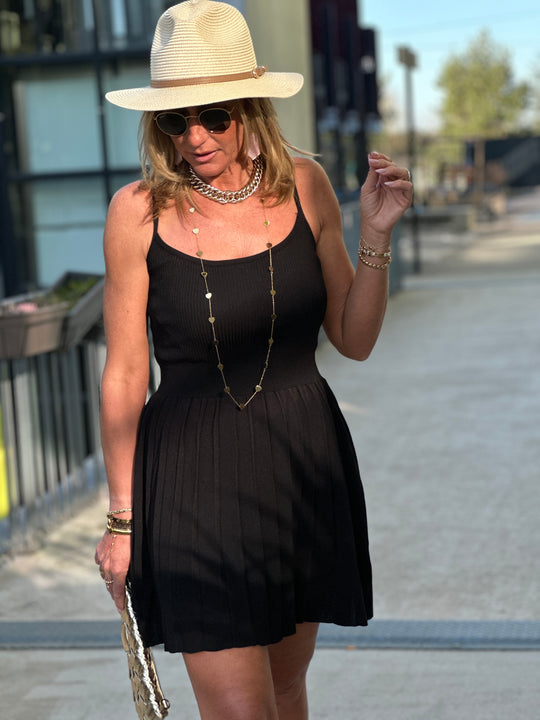 Robe volant Noir 081082