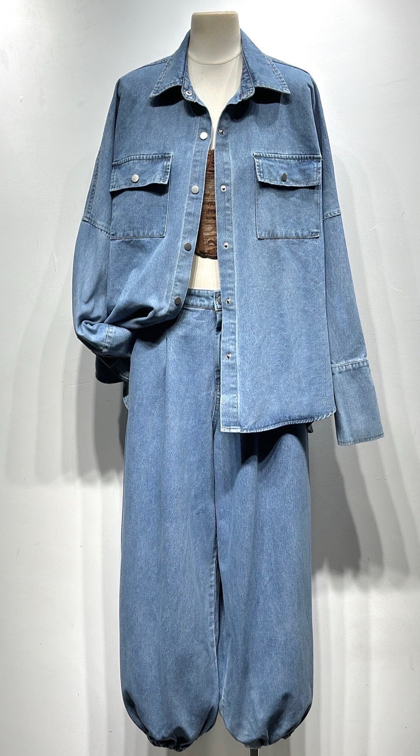 Ensemble jean bleu 12028