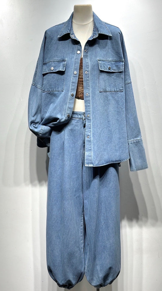 Ensemble jean bleu 12028