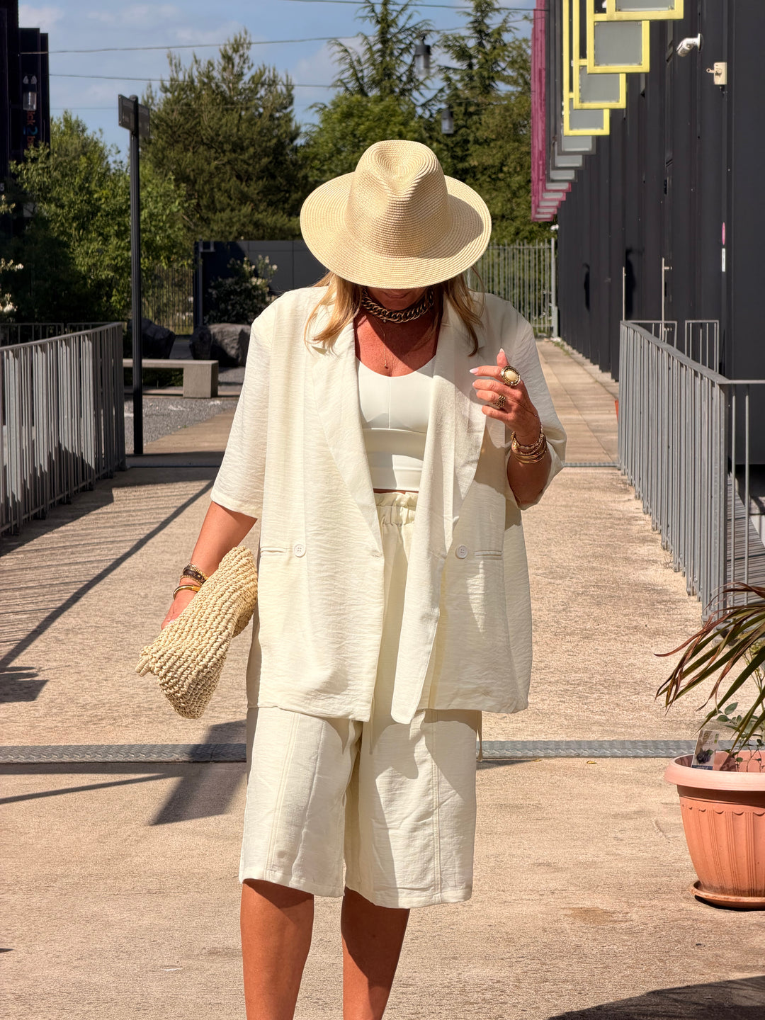 Veste Ecru dos dentelle 1215