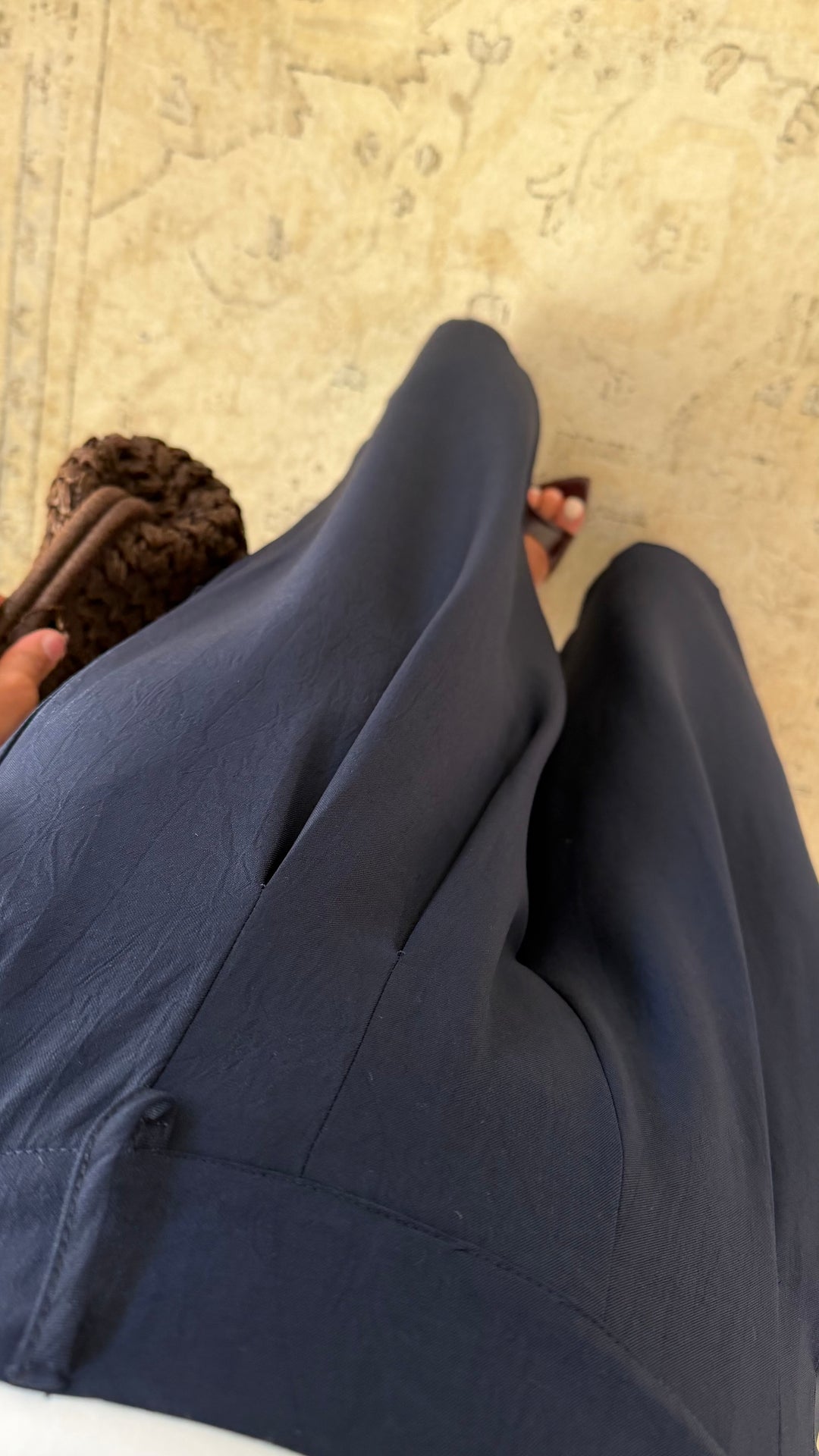 Pantalon culotte 423 Bleu marine