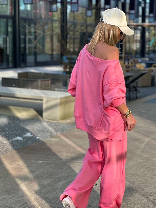 Ensemble jogging rose