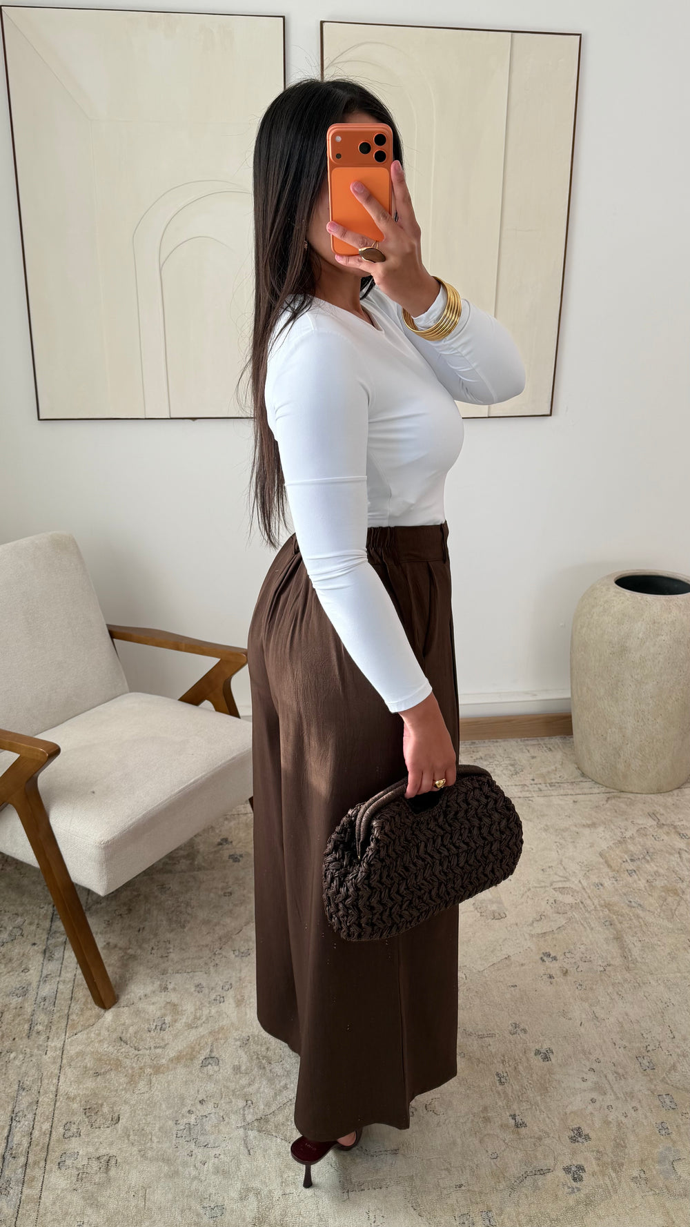 Pantalon culotte 423 Choco