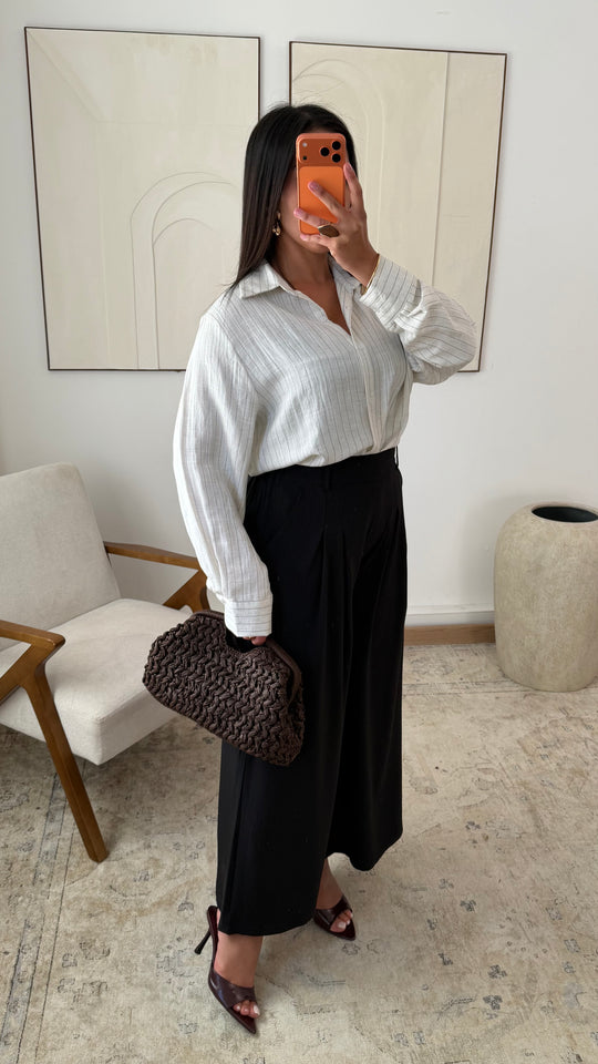 Pantalon culotte 423 Noir