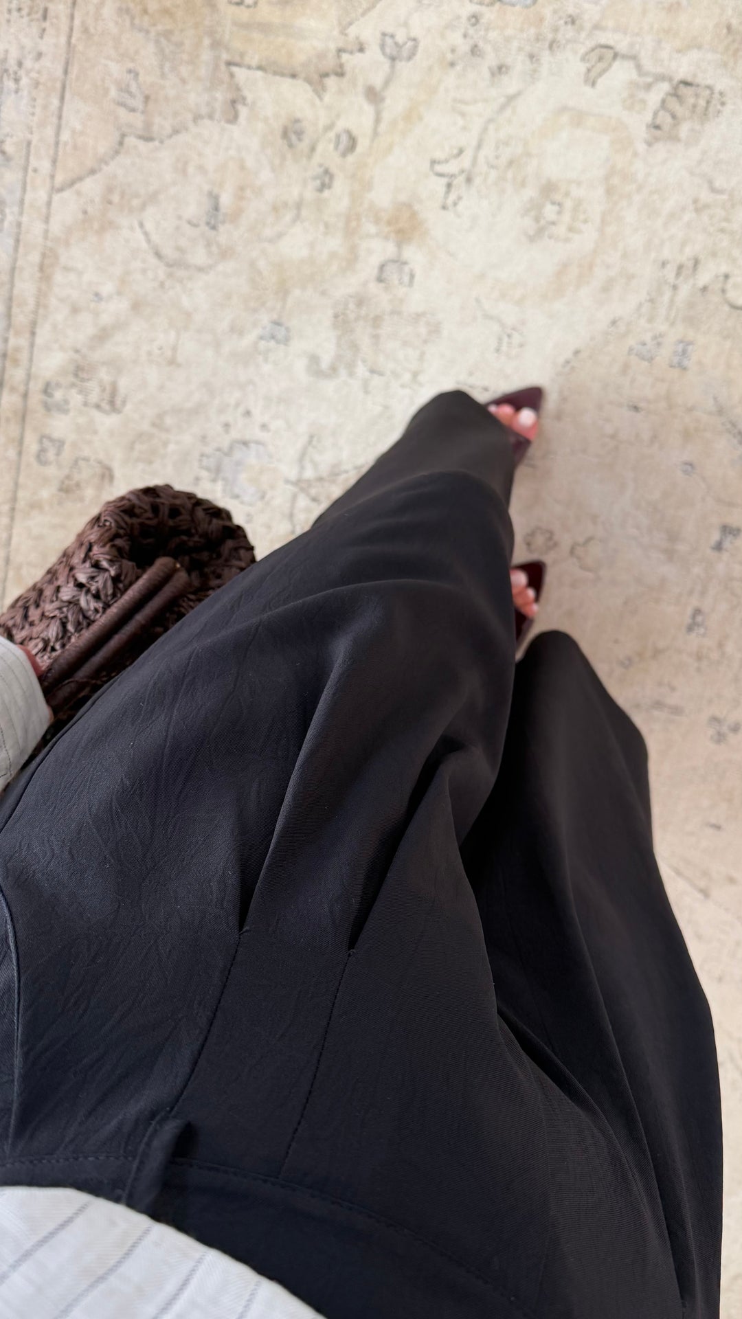 Pantalon culotte 423 Noir