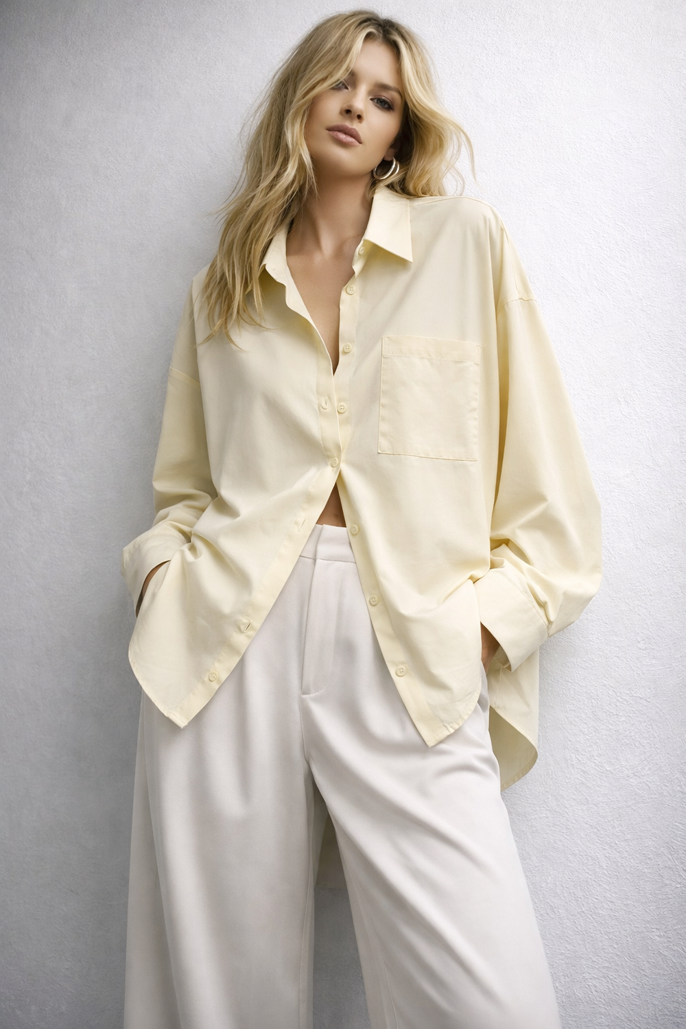 Chemise simple coton H13375