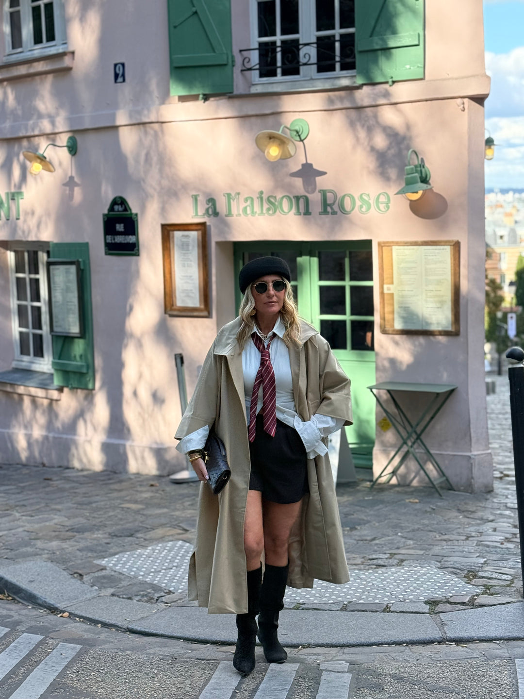 Trench Cape long Max oversize V26019