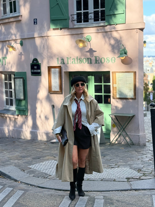 Trench Cape long Max oversize V26019