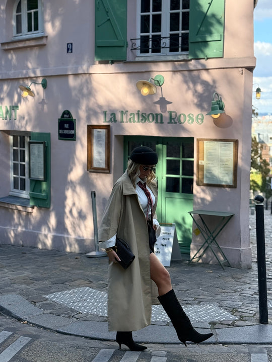 Trench Cape long Max oversize V26019