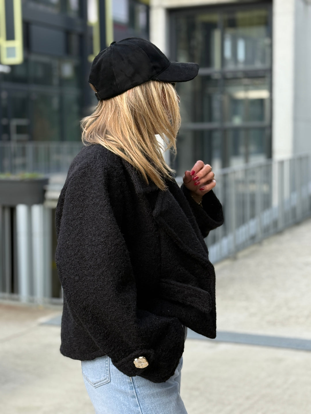 Veste lainer boutons 1542