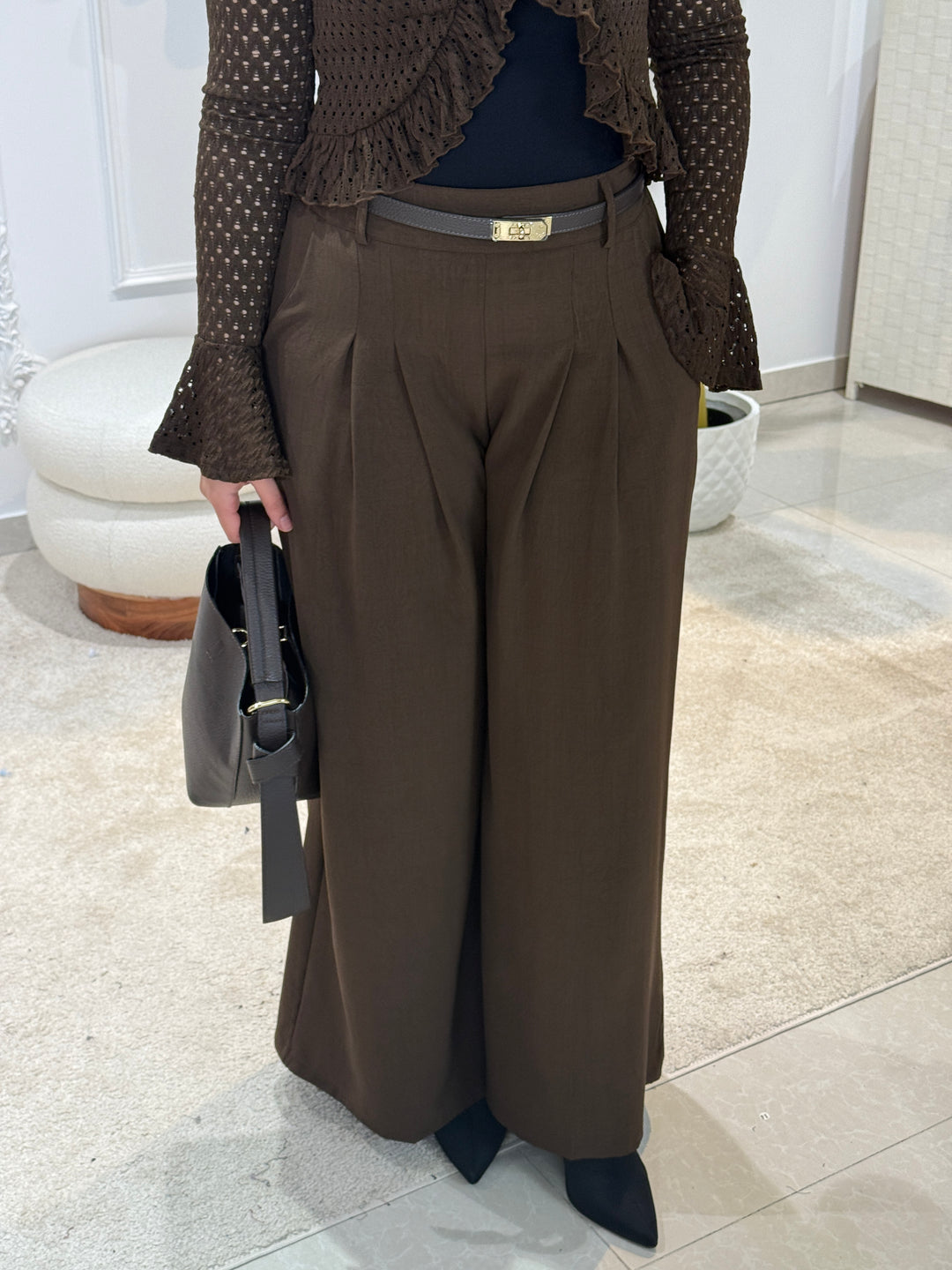 Pantalon culotte 423 Choco