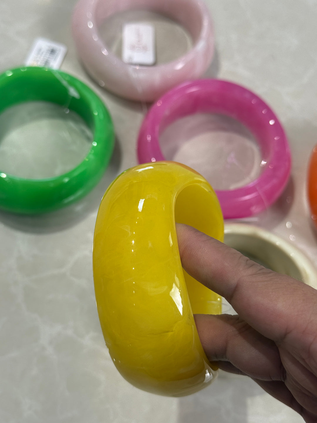 Bracelet simple nacré