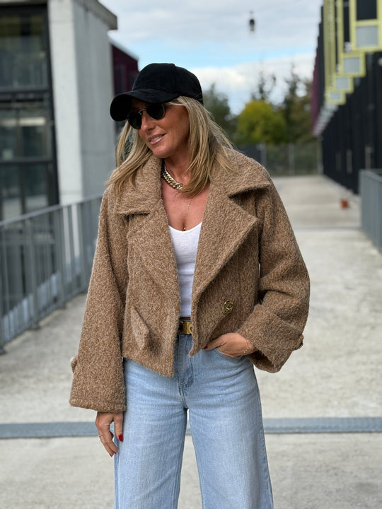 Veste lainer boutons 1542