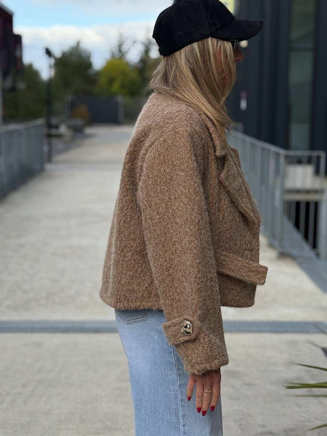 Veste lainer boutons 1542