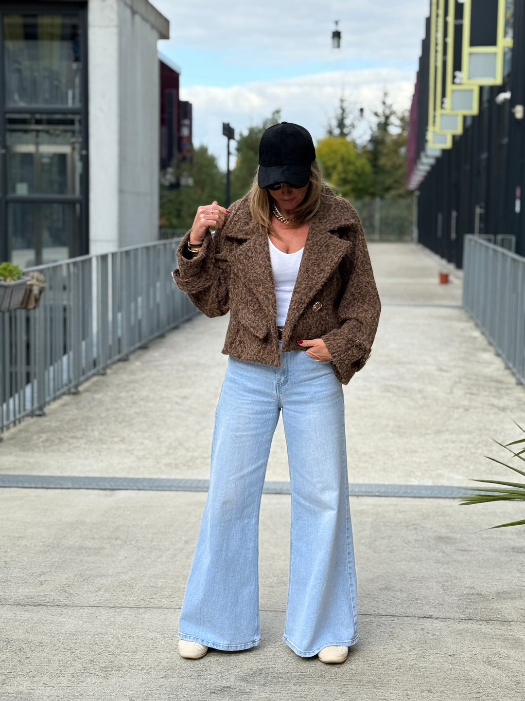 Veste lainer boutons 1542