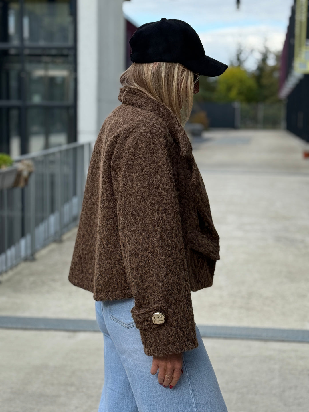 Veste lainer boutons 1542