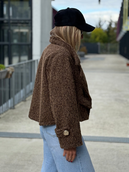 Veste lainer boutons 1542