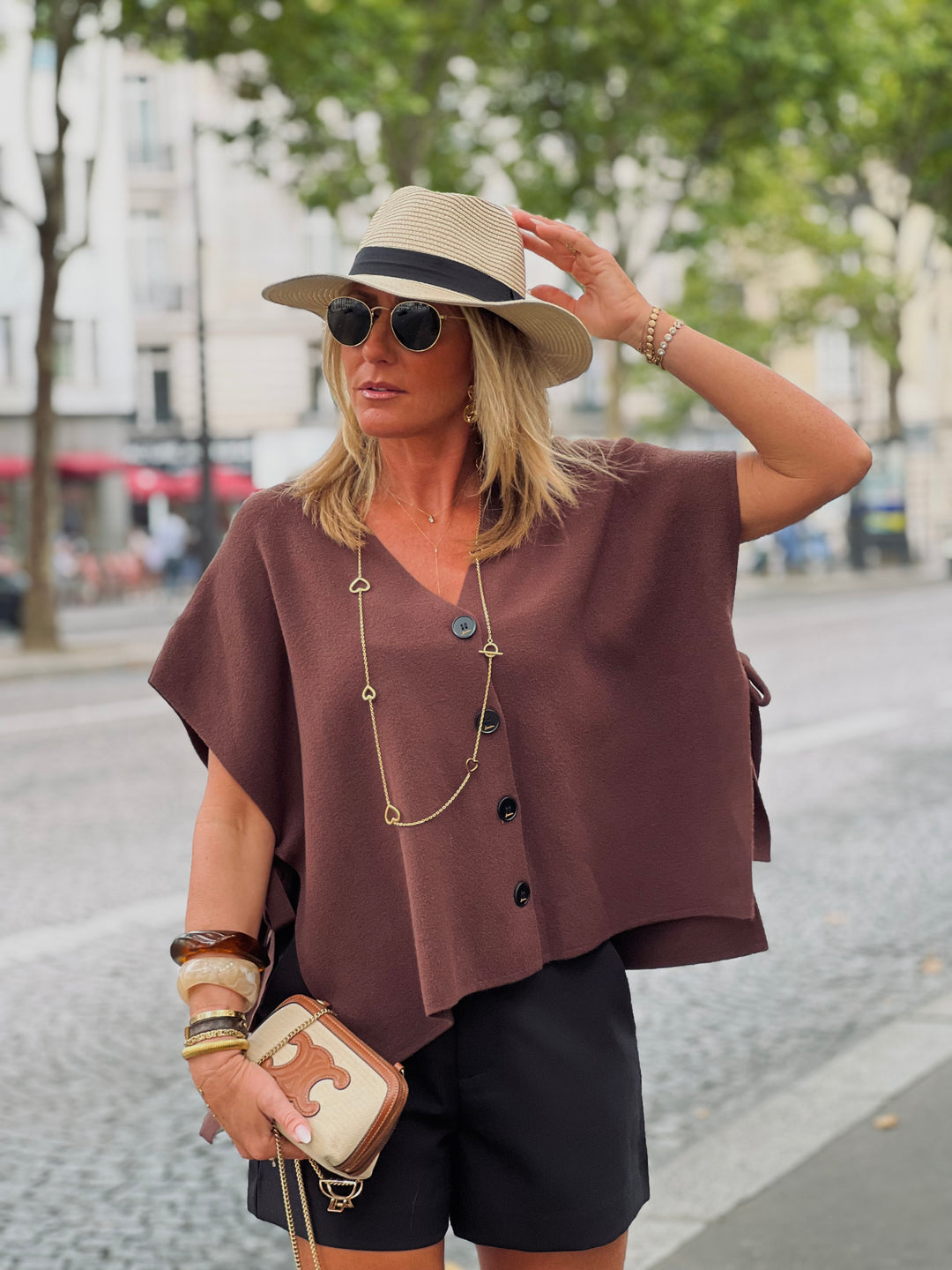 Pull fentes boutonnés 3761