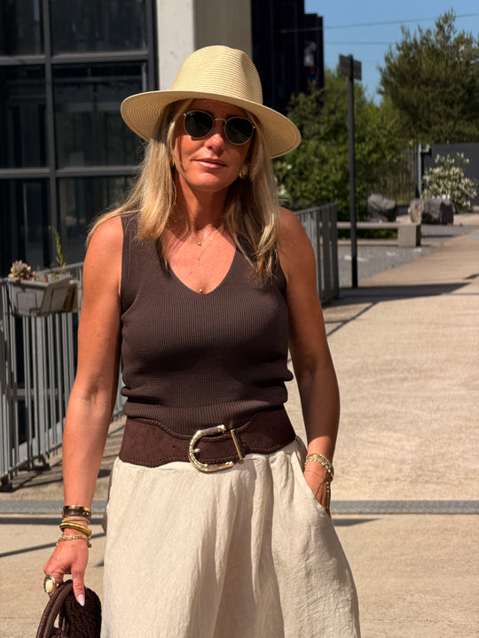 Top col V simple B013
