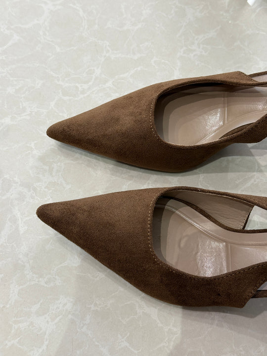 Talon daim Choco Moka 88202 (4cm)