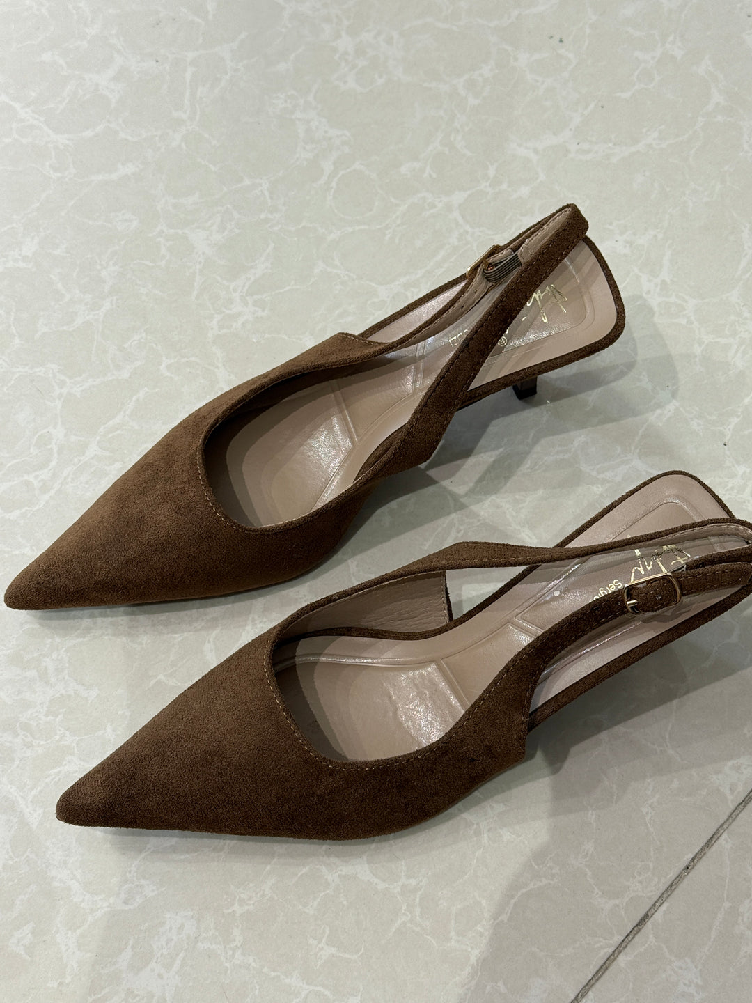 Talon daim Choco Moka 88202 (4cm)