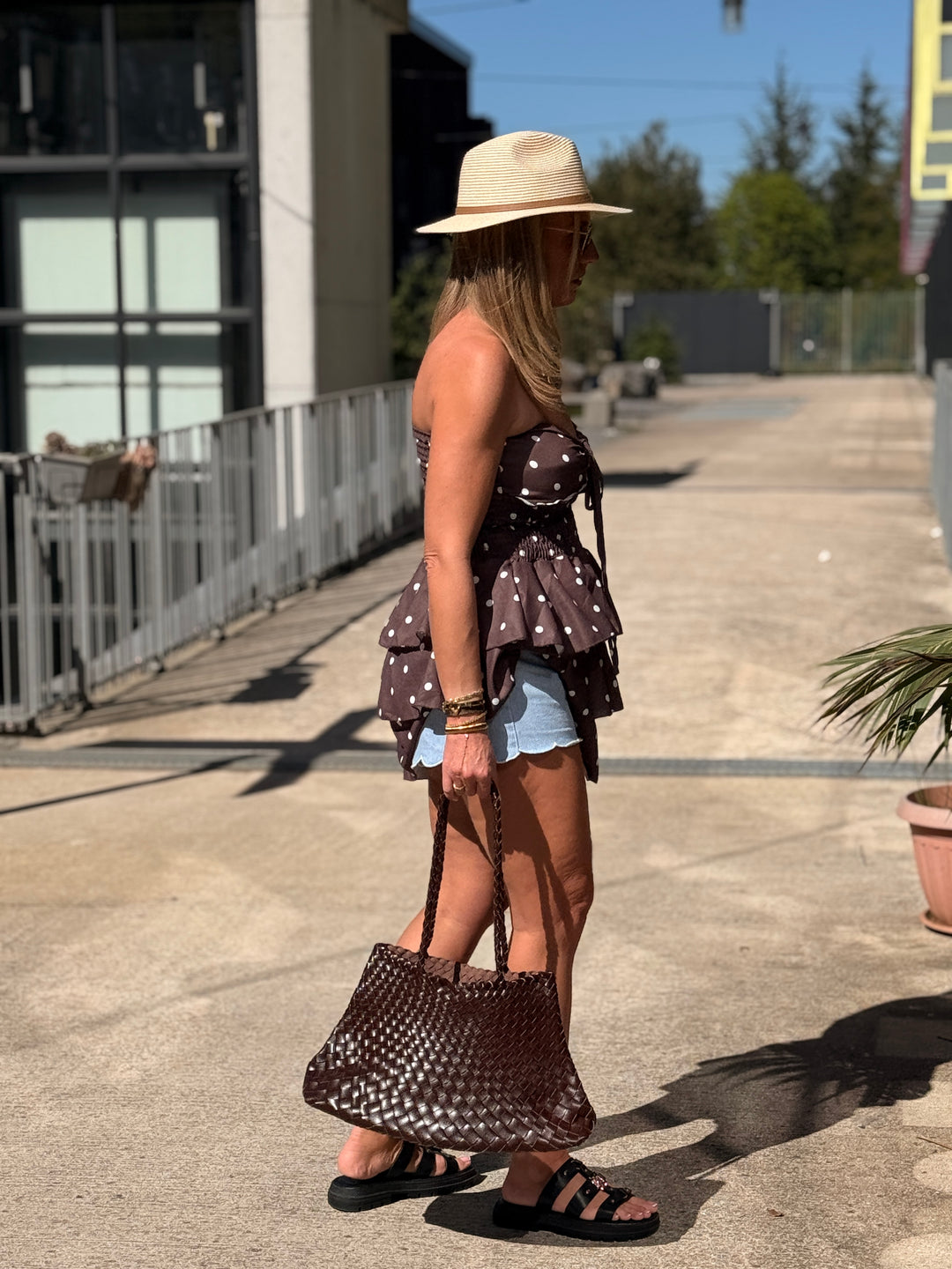 Sac tressé CHOCO 8668