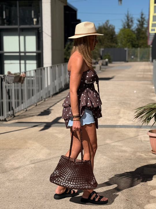 Sac tressé CHOCO 8668