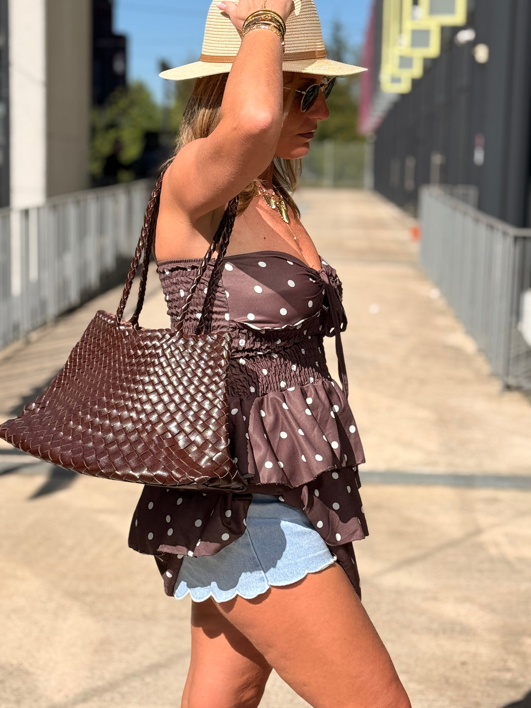 Sac tressé CHOCO 8668