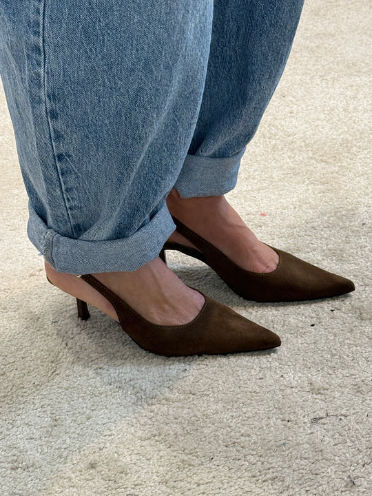 Talon daim Choco Moka 88202 (4cm)