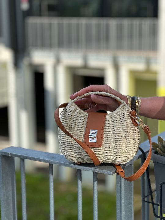 Sac paille minaudiere