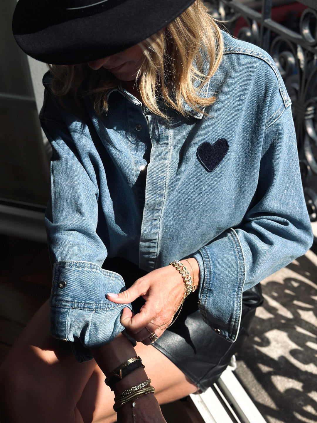 Chemise Coeur MG751
