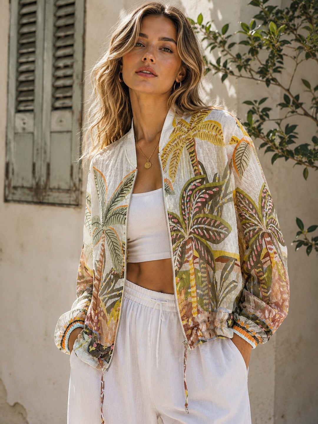 Veste Tropical KAKI 5408F